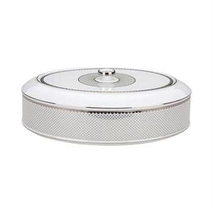 Reed & Barton Thomas O'Brien MARIELLE PLATINUM CVRD CASSEROLE MARIELLE PLAT COVERED CASSEROLE