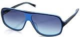 CALVIN KLEIN ! Designer Luxus Sport und Freizeit Sonnenbrille (4145S effektblau) . 100% UVA Und UVB Schutz, entspiegelte Verglasung und kratzfest. Inklusive Original Brillencase