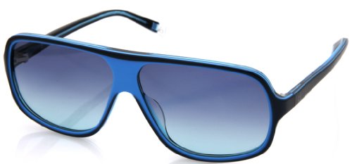 CALVIN KLEIN ! Designer Luxus Sport und Freizeit Sonnenbrille (4145S effektblau) . 100% UVA Und UVB Schutz, entspiegelte Verglasung und kratzfest. Inklusive Original Brillencase