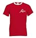 Aberdeen FC Retro Crest Style Red Football T-Shirt (Medium)