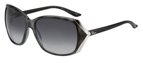 Dior DIOROPPOSITE2 GREYHV BK/PL-GREY SHD Sunglasses (DIOROPPOSITE2-I7J-JJ-60-14-120)