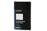 Moleskine 2013 12 Month Monthly Notebook Planner Black Soft Cover Pocket (Moleskine Legendary Notebooks (Calendars))