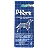 D-Worm Chewable Tablets for Large Dogs, 2 count