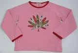 Room Seven - Room Seven Peacock Embellished Pink Cotton Top