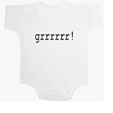 grrrrrrr - Humorous / Funny Baby Onesie