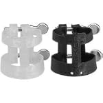 Luyben L2215 Bb Clarinet Ligature Black Clear
