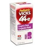 Pediatric Vicks 44E Formula Cough Syrup, Cherry Flavour - 4 Oz