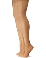 L'eggs Women's Energy 3-Pack Control Top Reinforced Toe Panty Hose