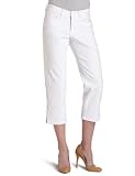 Jag Women's Lexie Croppped Denim Pant,White,2