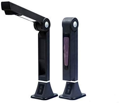 USB Overhead Document Camera Scanner, Fast Scanning Books,Photos,Objects, with LED Lights, 5 Mega-pixel High Definition for Classrooms,Libraries,Demonstration