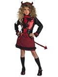 Girls Delinquent Devil Costume