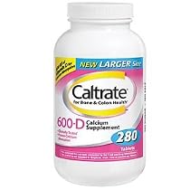 Caltrate 600 + D - Calcium Carbonate w/ Vitamin D - 280 Tablets