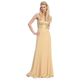 Click here to buy Bridesmaid Formal Prom Gown Dress by Maria Bonita.