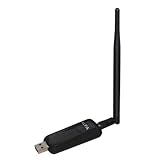 Alfa AWUS036EW High Gain 802.11b/g USB Wireless B / G Turbo Long-Range WiFi Network Adapter Dongle With a 5 and 9dBi Screw-On Swivel Rubber Antenna
