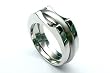 Fusion-Matic Dual Finish Titanium Ring