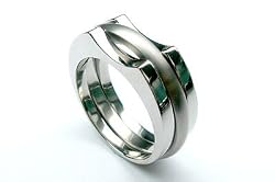 Fusion-Matic Dual Finish Titanium Ring