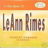 LEANN RIMES Country Karaoke Classics CDG Music CD