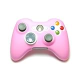 Assecure Pink Silicone Skin Cover Case for Microsoft Xbox 360 Controller