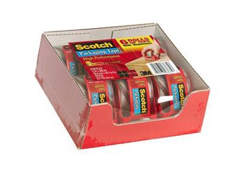 Quality Scotch Packaging Tape 2X800 6 Rolls By 3M