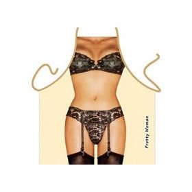 Eddingtons Pretty Woman Keep Me In Suspenders Apron