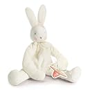 Bunnies by the Bay Silly Buddy Bunny, White with Pacifier Holder