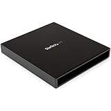 StarTech.com USB 3.0 to Slimline SATA ODD Enclosure for Blu-ray and DVD ROM Drives, Solid Aluminum (SLSODDU33B)