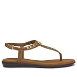 Aerosoles Women's Chlambake Sandal,Dark Tan Combo,11 M US