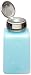 Menda 35281 8 oz Blue ESD Dissipative HDPE Dispensing Bottle With Stainless Steel One-Touch Pump