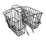 Wald 570 Rear Twin Bicycle Carrier Basket (13.5 x 5 x 10)