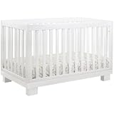 Babyletto Modo 3-in-1 Convertible Crib with Toddler Rail, White
