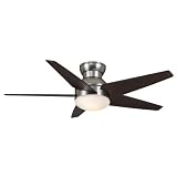 Casablanca C30G45H Isotope Brushed Nickel Flush Mount 52