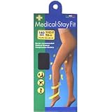 メディカルステイフィット パンティストッキング 140D 黒M-L