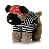 Pug Dog Plush Toy Pirate Pugsley 7