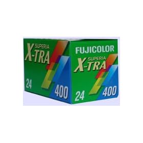 10 Rolls of Fujifilm Fujicolor 400 Superia X-TRA 24 Exp Film by Fuji