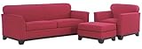 Riley Fabric Sofa Furniture Collection: Riley Fabric Upholstered Sleeper Set