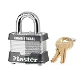 Master Lock 3KA-3210 1-1/2 Inch Laminated Padlock - Quantity 6 Master Lock [並行輸入品]