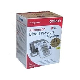 Omron HEM-712C Automatic Inflation Blood Pressure Monitor