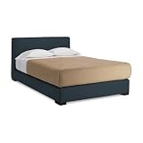 Robertson Bed, Cal King, Linen, Navy, from Williams-Sonoma Home WSH