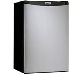 Danby DCR122BSLDD 4.3 Cu. Ft. Designer Compact Refrigerator - Black/Stainlees Steel