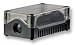 Enclosures, Boxes, & Cases Polycarbonate Size 3 Blk Base/Transp Top