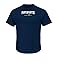 NFL New England Patriots Men's UP4 Tee, Navy, X-Large