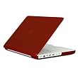 Speck SeeThru Satin for MacBook 13 White Unibody Laptop (Red Satin)