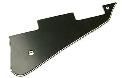Les Paul Scratchplate: Black 4 Ply Scratch Plate / Pickguard to suit Les Paul guitars