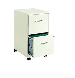2 Drawer Steel File Cabinet Home Office Furniture