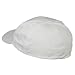 Extra Size Fitted Cotton Blend Cap - White (For Big Head)