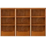 Kids Bookcases: Kids White Flat Top With Adjustable Shelves Bookcase, S/3 48" Lh Flat Top Bookcases