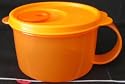 Tupperware CrystalWave Soup Mug Orange