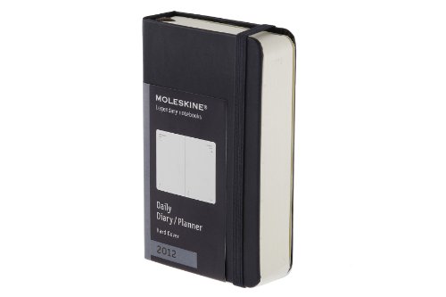 Moleskine 2012 12 Month Daily Planner Blue Hard 