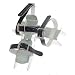 Bob Skates Adjustable Double Runner Ice Skates for Kids