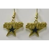 NHL Dangling Earrings - Dallas Stars Logo